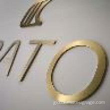 China Plating Laser Cutting Metal Letter Factory
